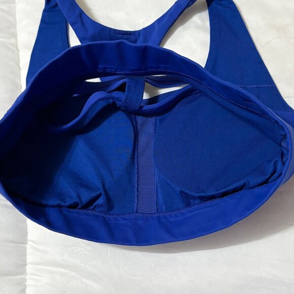 EXCELLENT Lululemon Circuit Breaker Sports Racerback Bra Sapphire Blue 8 - Picture 5 of 7